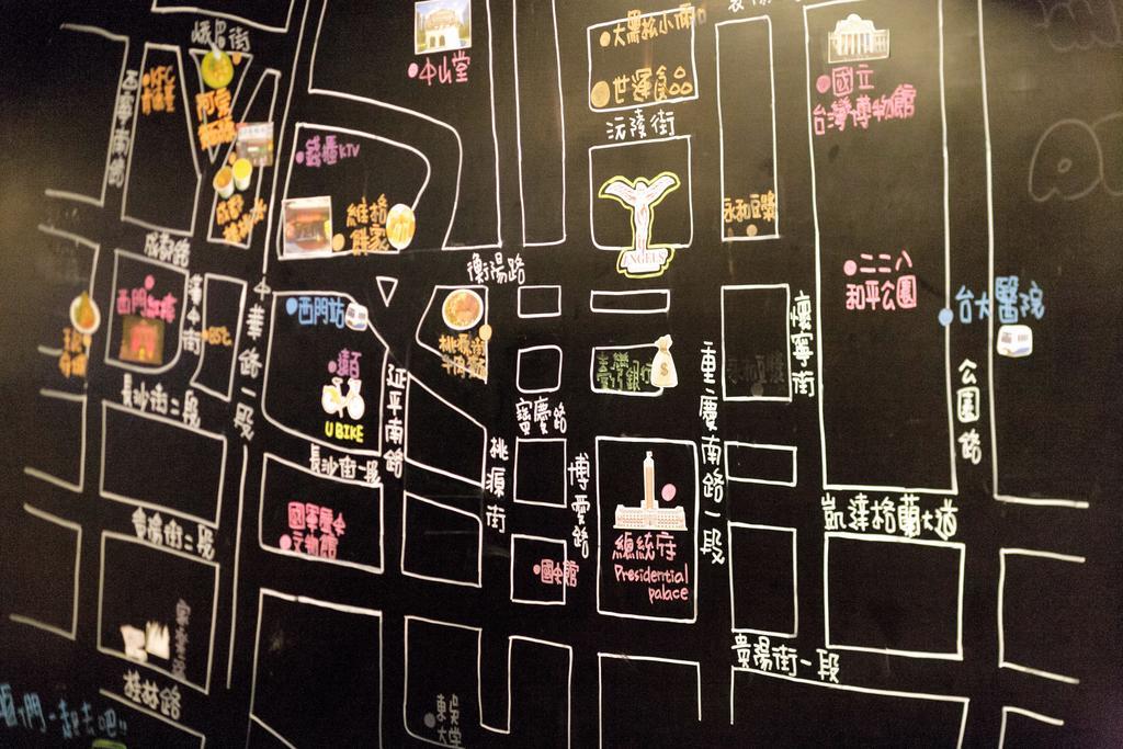 Angels Hostel Taipei Ximen Zewnętrze zdjęcie